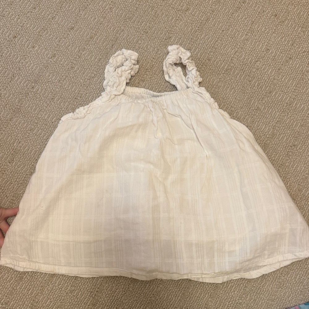 Old Navy Cream Kids Tank Top